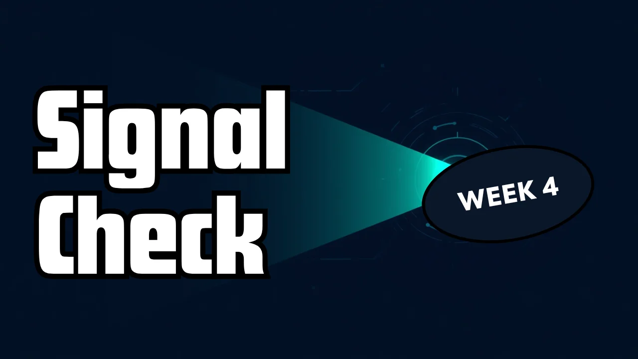 AI Tool Signal Check: Where to Spend Attention and Where to Hold Off This Week