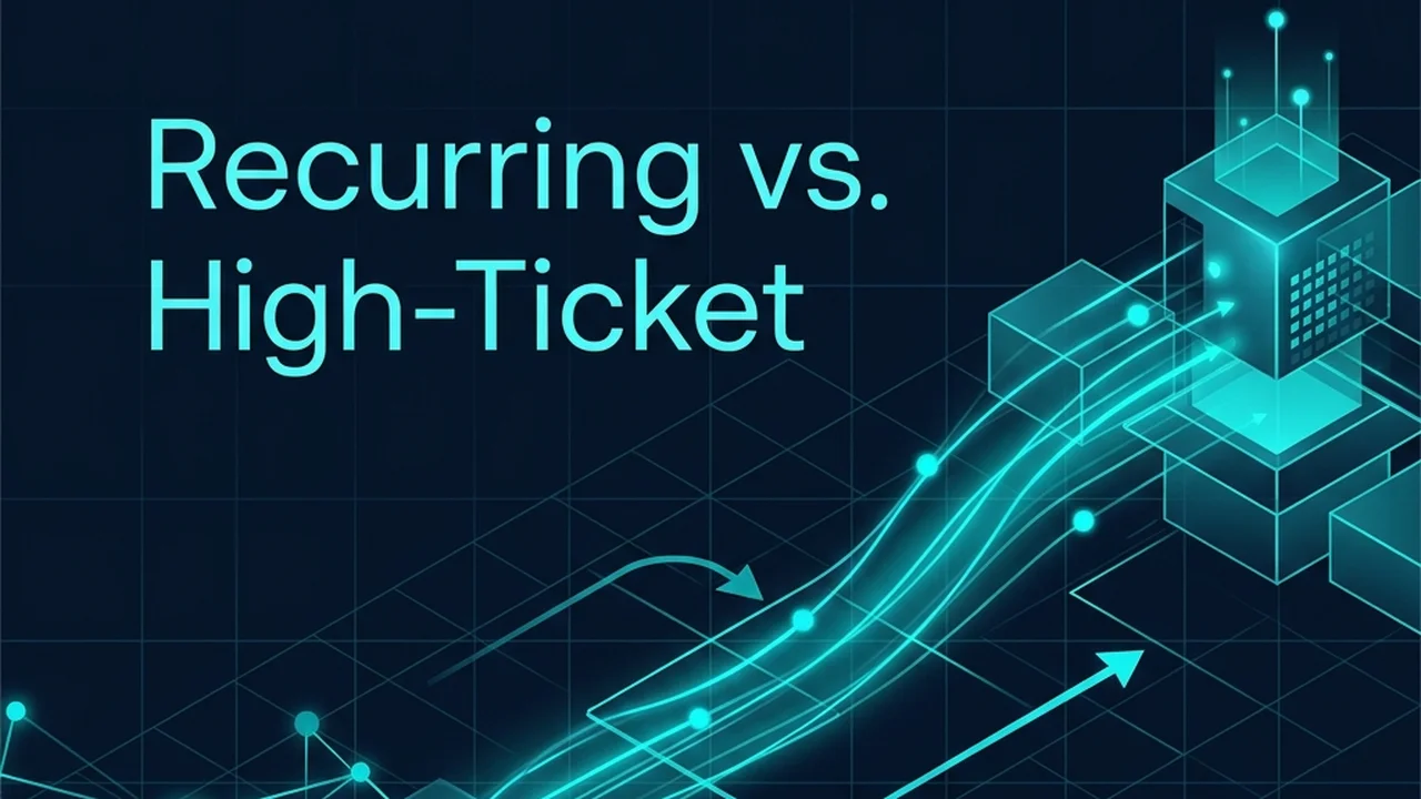 Recurring vs. High-Ticket Offers in 2026: Which Route Fits Your Current System?
